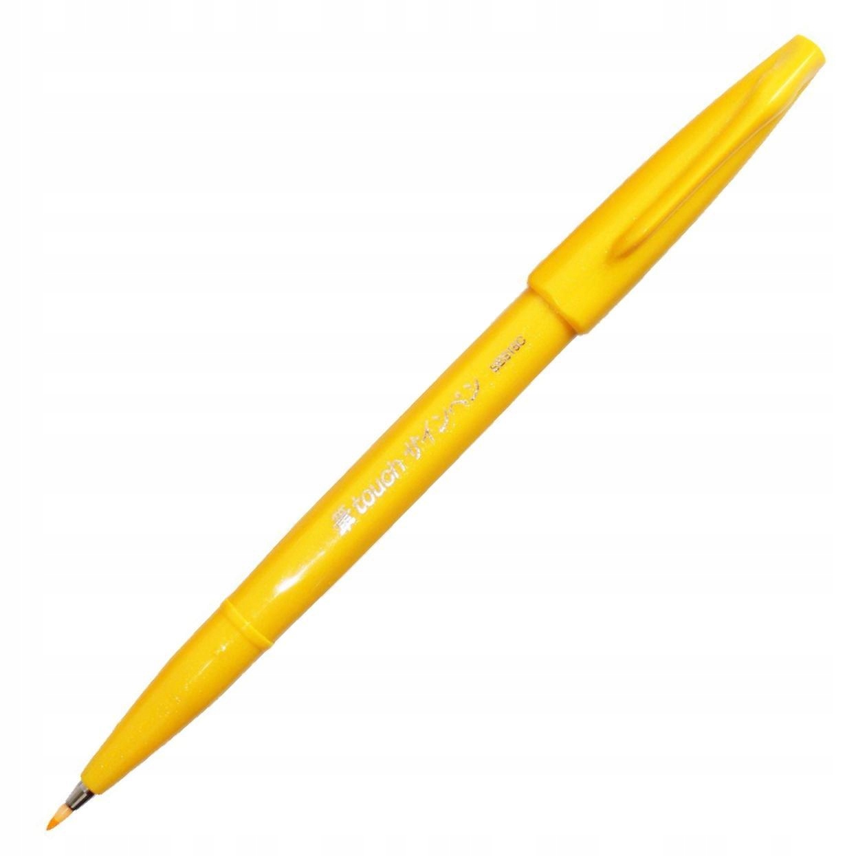 

Pisak marker Brush Pentel Sign Pen SES15 żółty