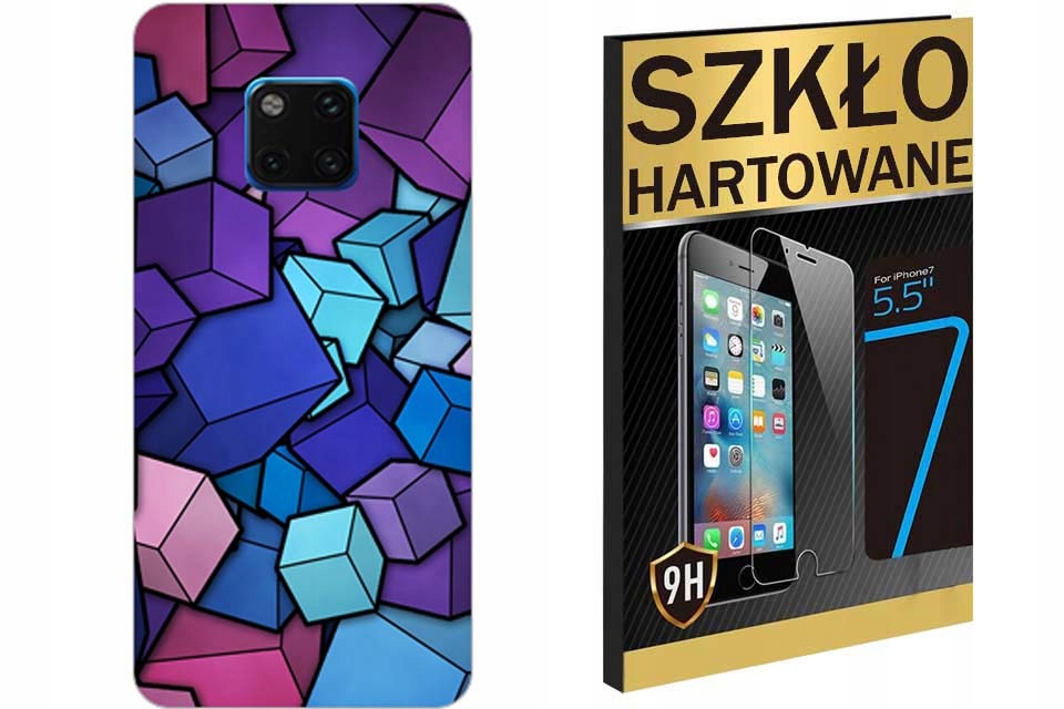 

200 wz. Etui+szkło do Huawei Mate 20 Pro Pokrowiec