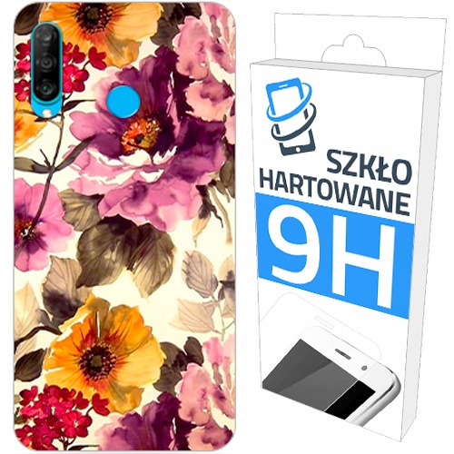 

200 wzorów Etui+szkło Hartowane Do Huawei P30 Lite
