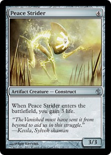 Mtg 4x Peace Strider (Uncommon)