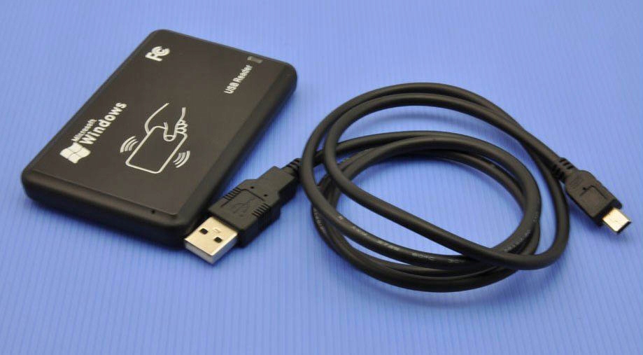 Czytnik kart breloków RFID MIFARE 13,56 MHz na USB Kod producenta UNIQUE
