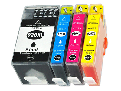 

4 Tusz Do HP920 6000 6500A 7000 7500 7500A XL Chip