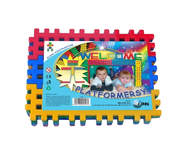 PLATFORMERSY Klocki wafle platforma do budowania