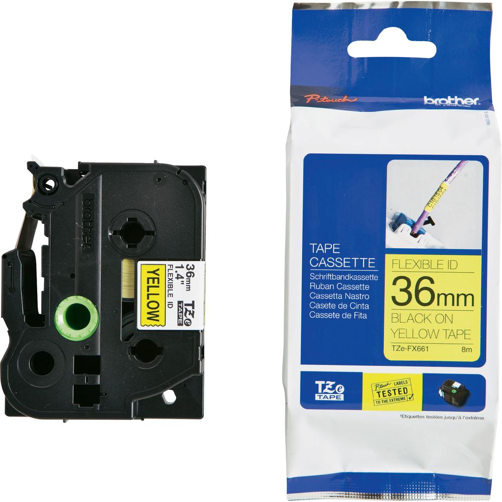 Brother TZe-FX661 páska Flex ID TZeFX661 36mm x 8m