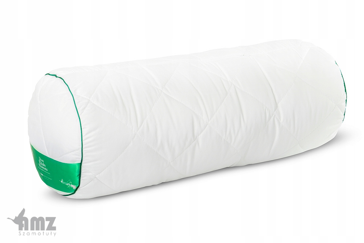 Poduszka, wałek pod głowę AMZ Mikrofibra 15x45 cm Długość 15 cm