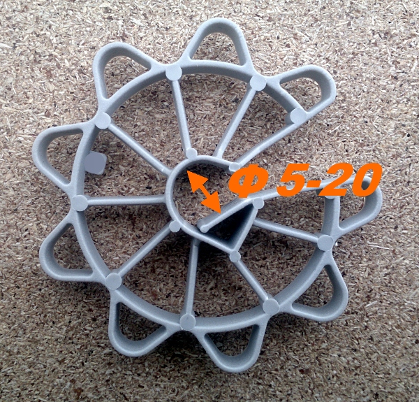 PODKŁADKI DYSTANSOWE GWIAZDKI DYSTANSE PIONOWE 50 Marka inny