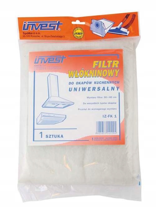 

Filtr włókninowy do okapów kuchennych IZ-FK1