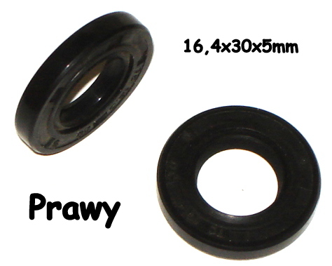Simmering uszczelniacz wał 16,4x30x5 GY6 skuter 4T Producent inny