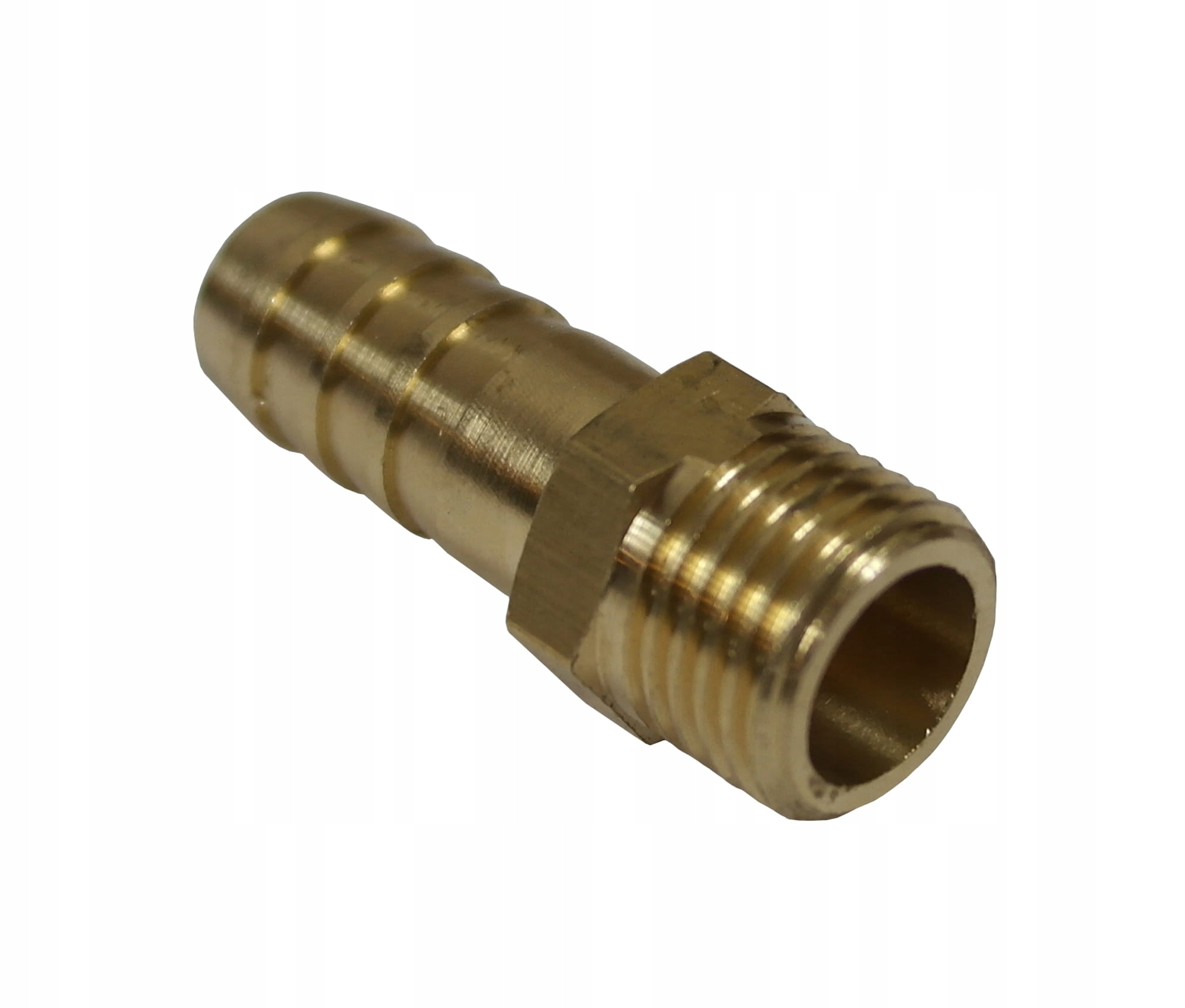 

Króciec mosiężny,choinka 1/4" GZ,na wąż 10mm
