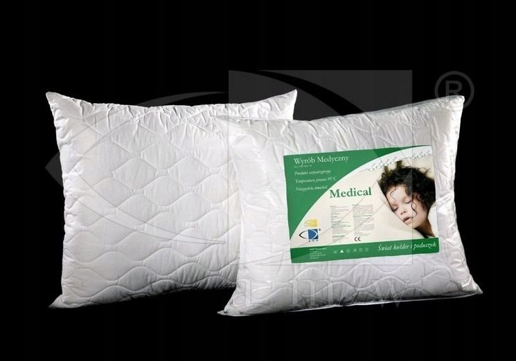 PODUSZKA MEDICAL 40X40 ATEST AMW 95*C ZAMEK Długość 40 cm