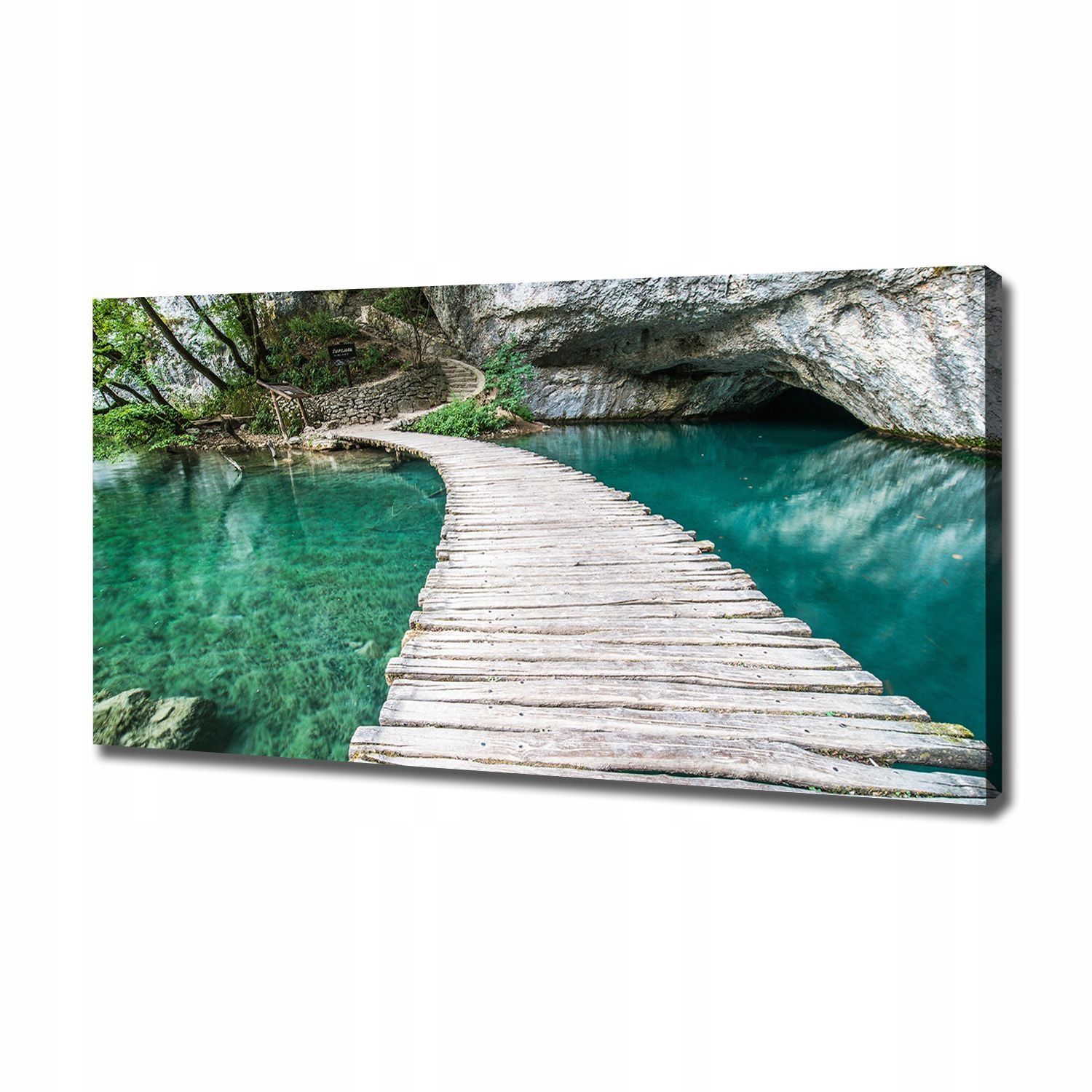 

Foto obraz na płótnie Jeziora Plitwickie 120x60 cm