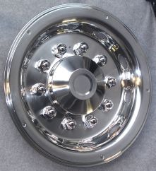 KOŁPAK KOŁPAKI TIR TYŁ STAL NIERDZEWNA 22,5