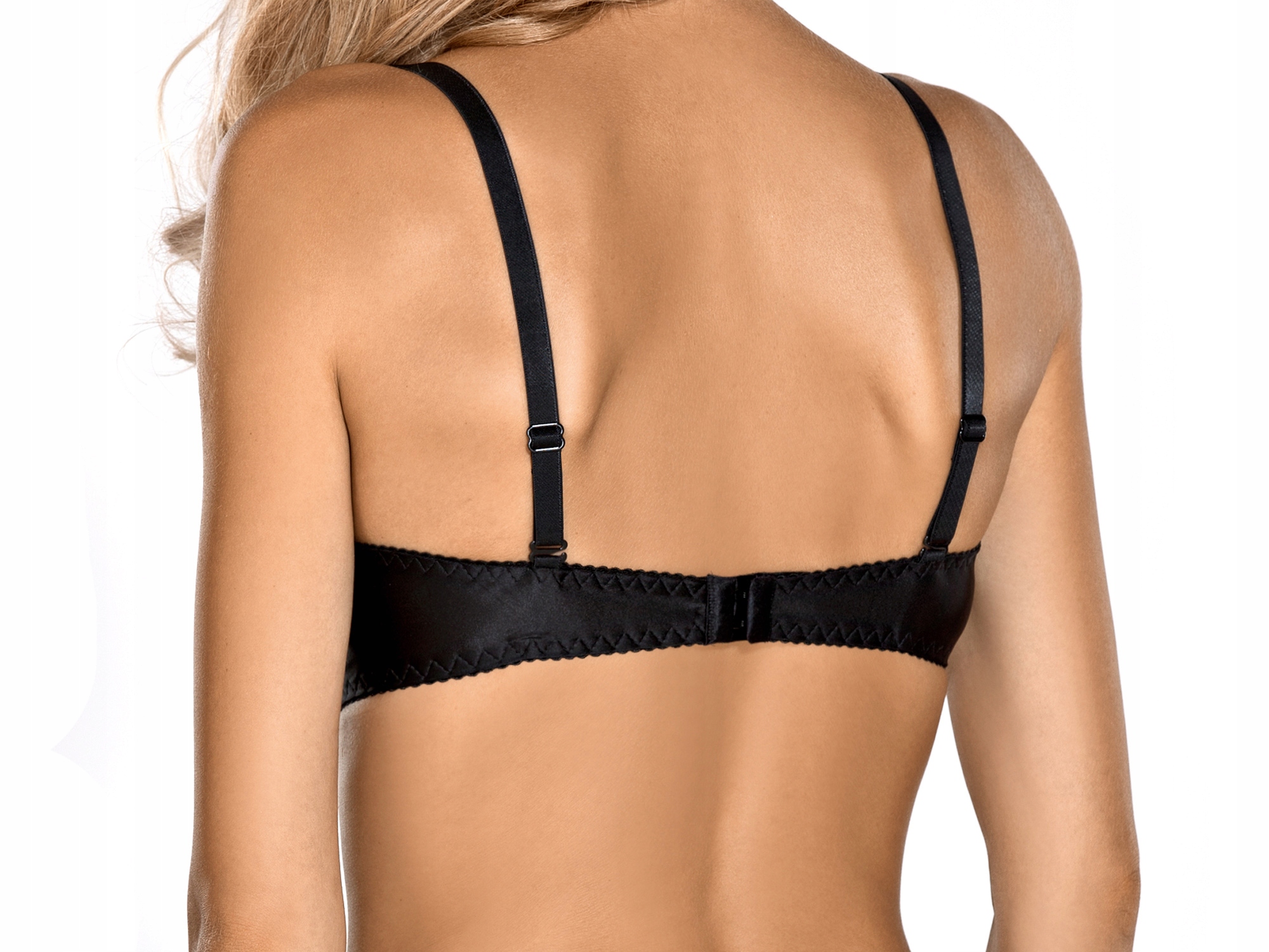 Dámská Podprsenka Mefemi By Nipplex Ida Push-up Hladká Černá 70C