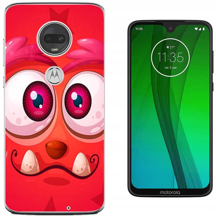 

Etui Gel Foto Do Motorola Moto G7 / G7 Plus Szkło
