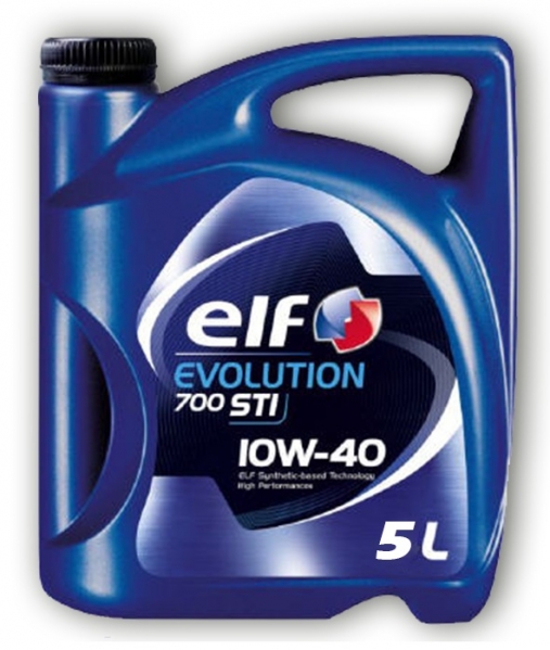 

Olej silnikowy Elf Evolution 700 Sti 5 l 10W-40
