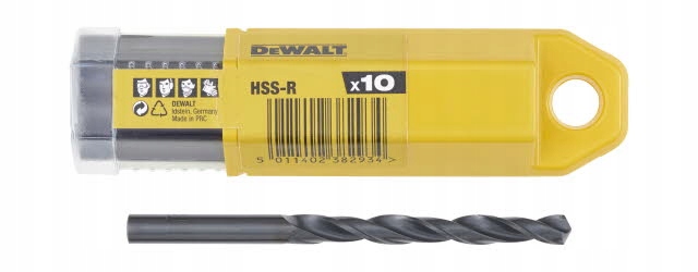 

DT5152 Dewalt Wiertła do metalu 6,0mm - 10szt