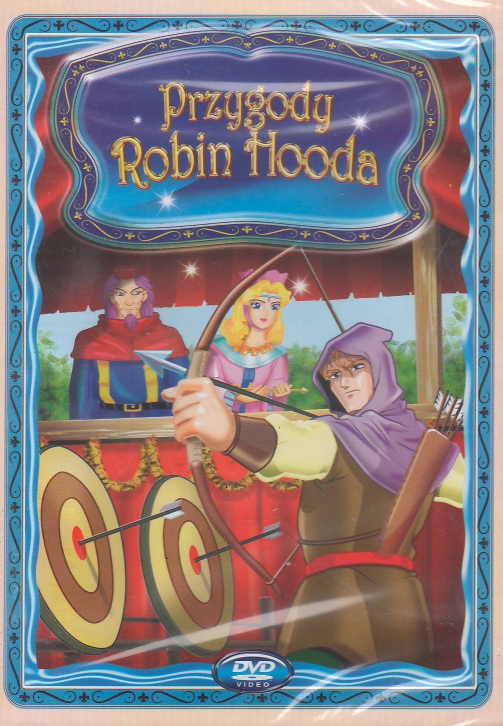 Przygody Robin Hooda DVD Folia