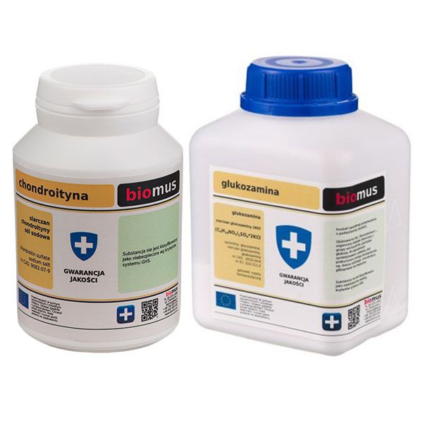 

Chondroityna 50G Glukozamina 100G Biomus