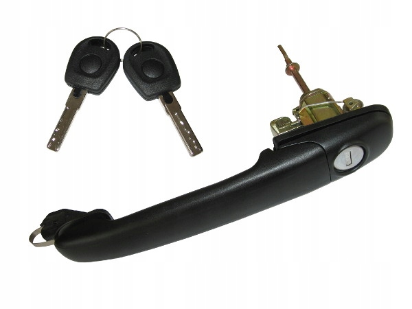 KLAMKA ZAMEK DRZWI LEWY PRZÓD VW POLO CLASSIC