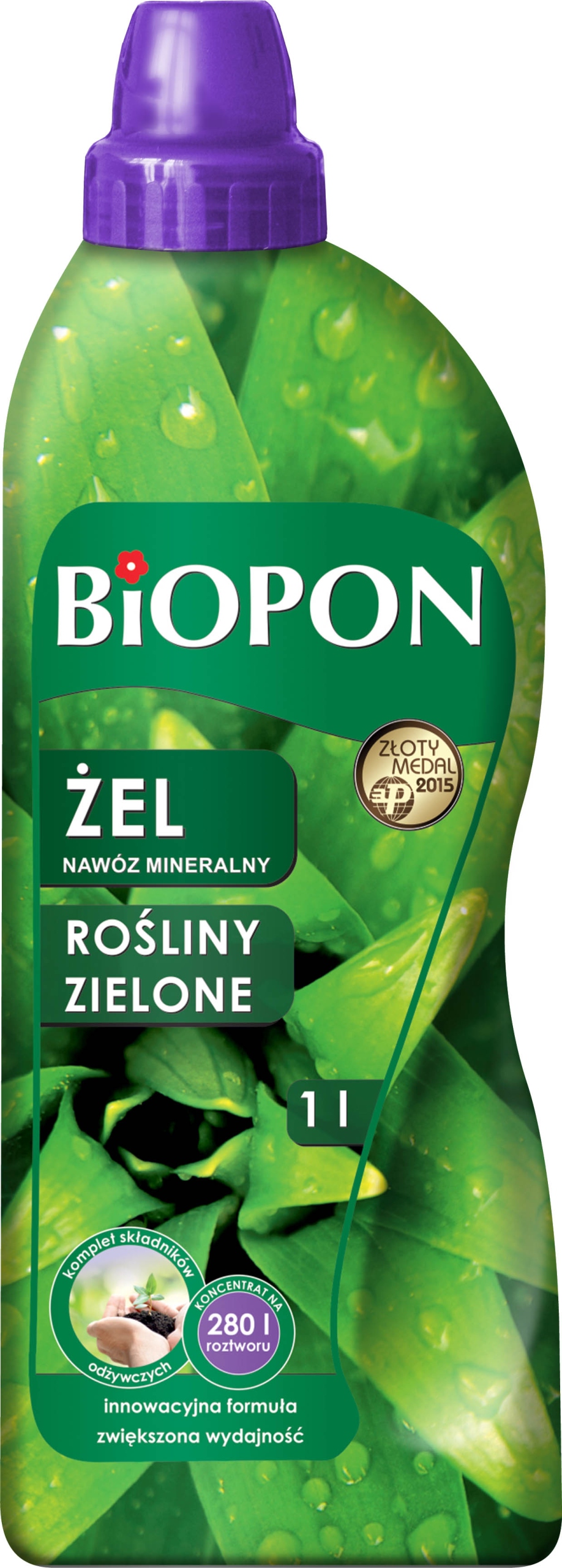 

Biopon Nawóz żel do roślin zielonych 1L Odżywka