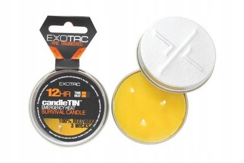 Świeca survivalowa ratunkowa Exotac candleTIN 12H