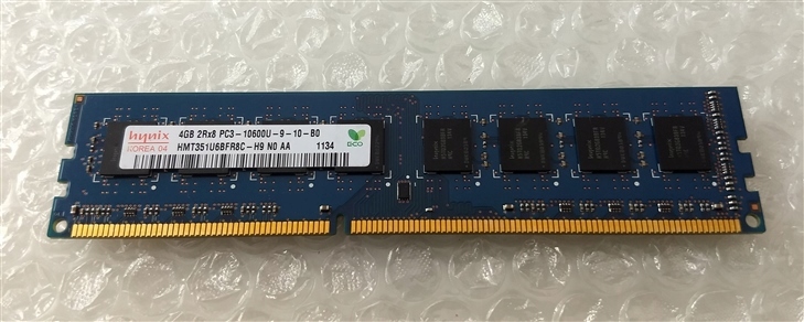 Pamięć RAM 4GB DDR3 1333MHz! Liczba modułów 1