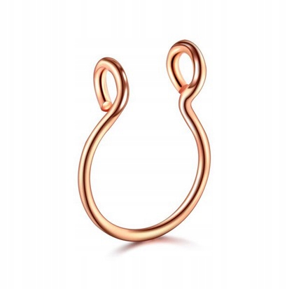 

Fake septum klasyczny FNS-047 R. złoto 0,8/8