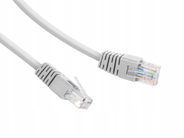 

Patchcord Utp Cat 5e Gembird PP12-10M szary 10 m