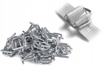 

19mm 500szt Spinki Druciane Do Taśmy Palet