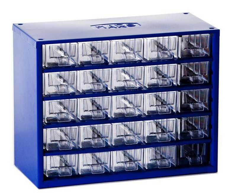 REGAL SZUFLADKI WARSZTATOWE ORGANIZER MODULOWY 25M