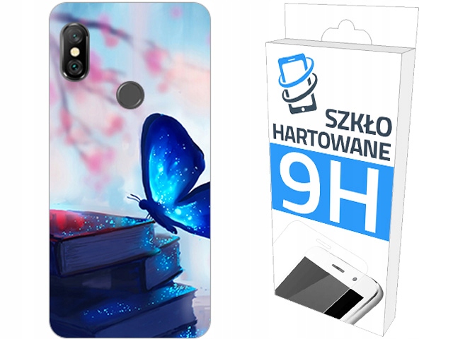 

200 wz. Etui+szkło do Xioami Redmi Note 6 Pro Case