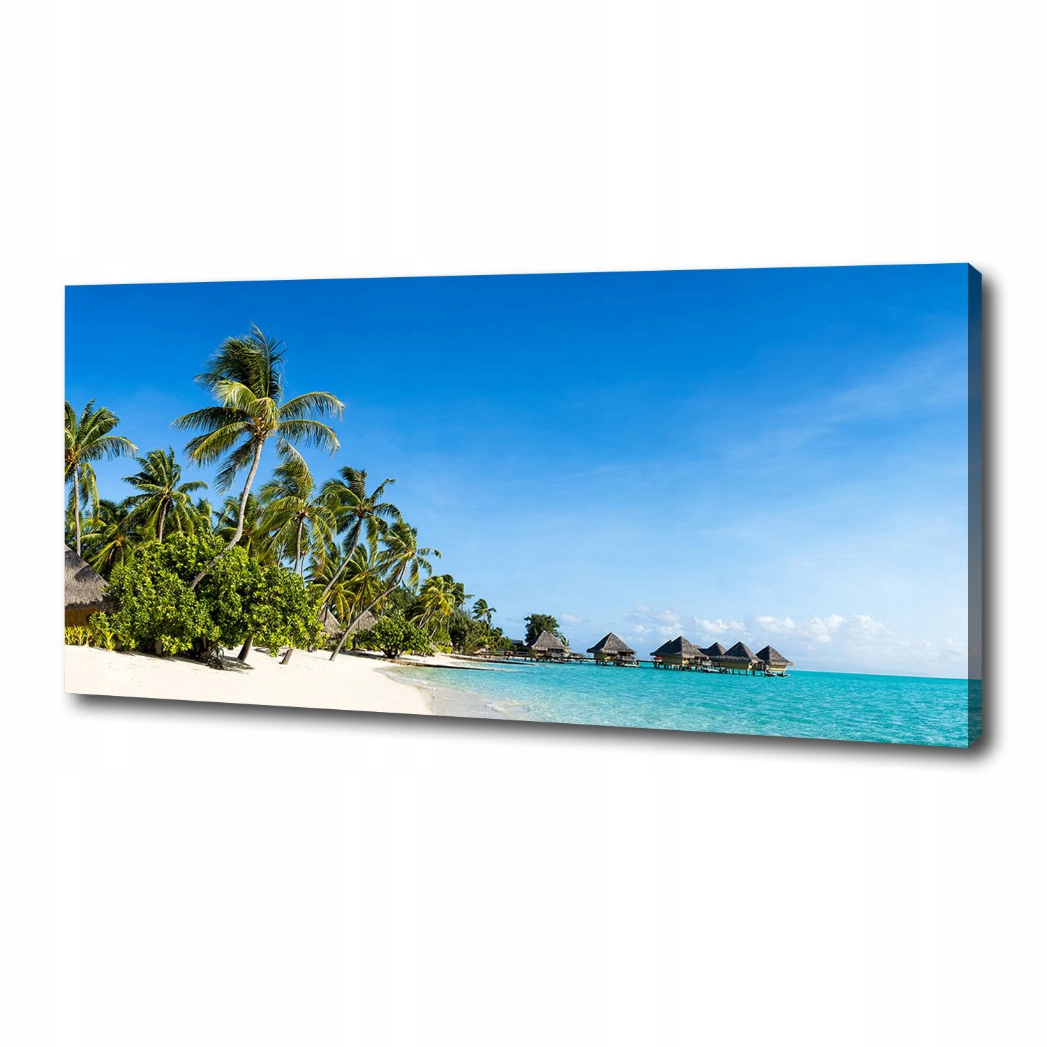 

Foto obraz na płótnie Plaża na Karaibach 125x50 cm