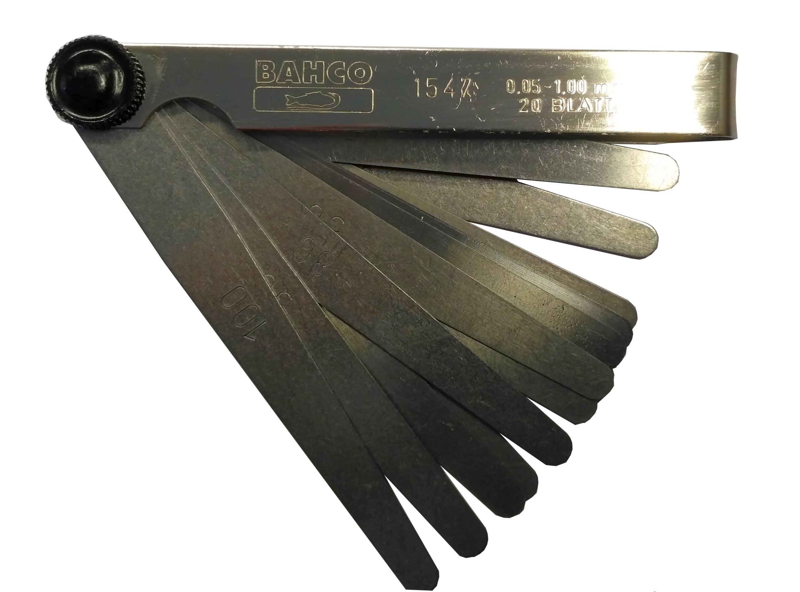 

Szczelinomierz 20 Listków Bahco Szczelinomierze