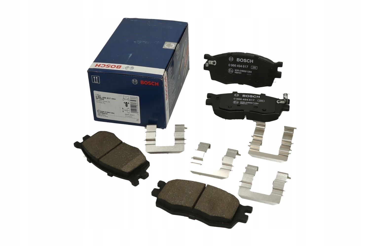 0 986 - Тормозные колодки BOSCH HYUNDAI i20 (PB, PBT)