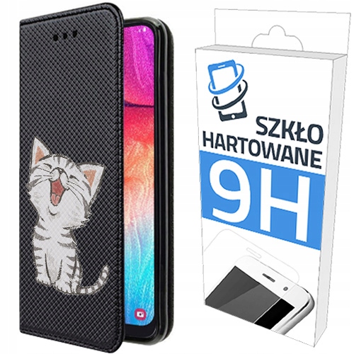 

150wz. Etui Z Klapką+szkło Do Samsung Galaxy A50