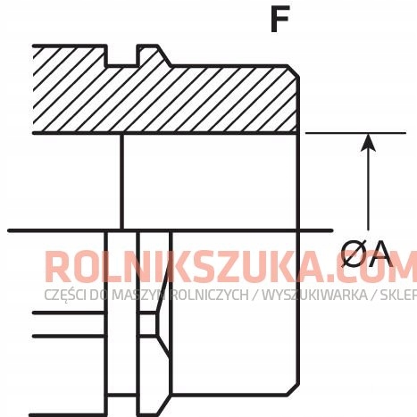 Szybkozlacze hydrauliczne M22x1 5 AG 3CFPV JD Case Part manufacturer Faster