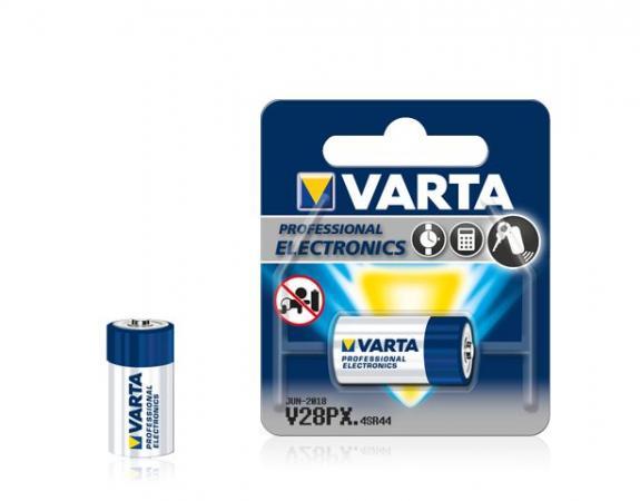 1x batéria Varta 4SR44 V28PX 6,2V
