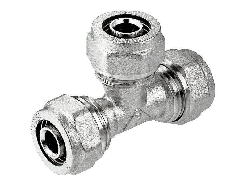 

Trójnik 32mm Pex Alupex Skręcany
