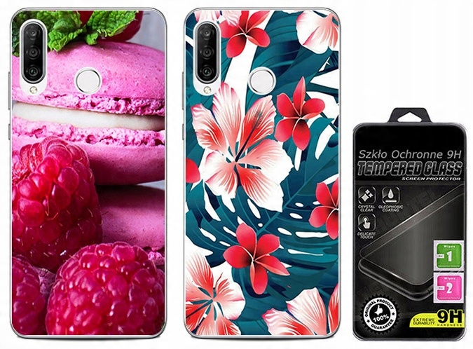 

2x Etui Cienka Guma Foto do Huawei P30 Lite