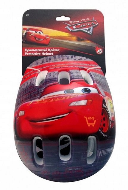 

As Kask ochronny rowerowy dla dzieci Cars