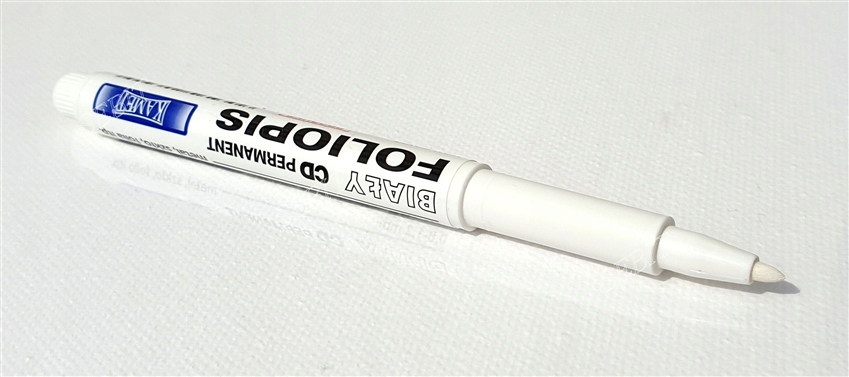 Mikromarker K100 Kamet BIAŁY Permanentny 415237 Marka Kamet