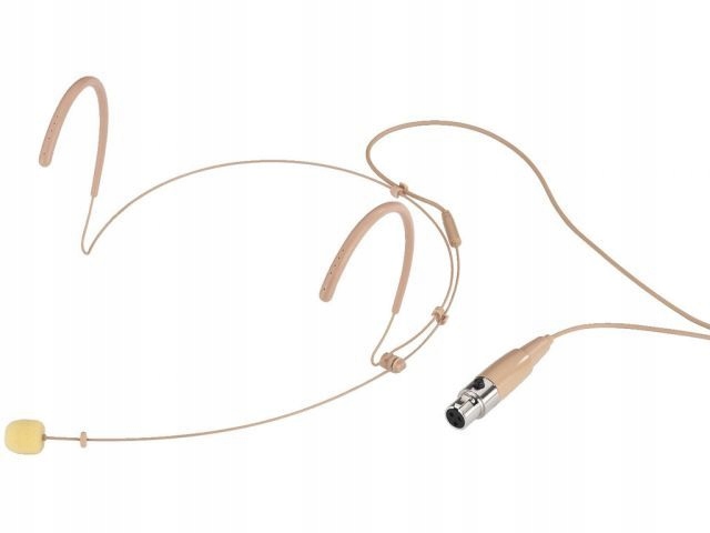 Monacor HSE-130/SK – velmi lehký náhlavní mikrofon