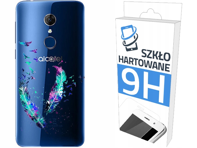 

200 wzorów Etui +szkło do Alcatel 3 Pokrowiec Case