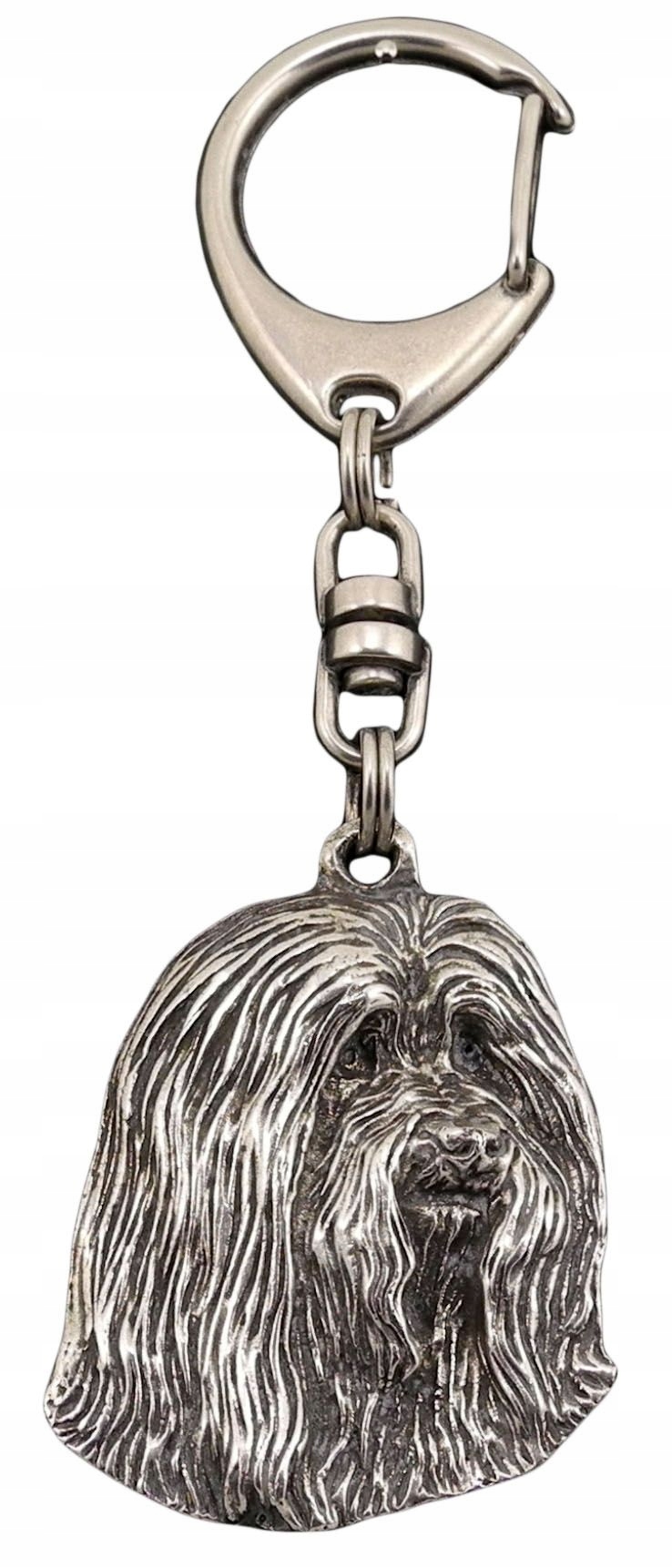 

Bearded Collie Brelok Breloczek posrebrzany
