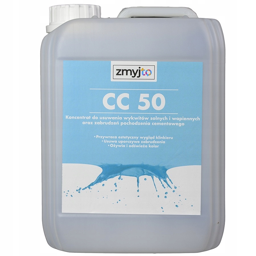 

Czyścik do ceramiki klinkieru wykwitów CC50 5L