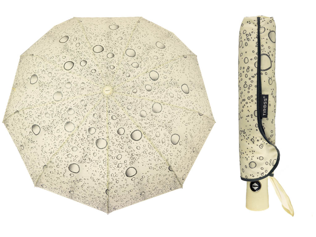 

Parasolka Damska Automatyczna 9 Drutów Etui Ecru