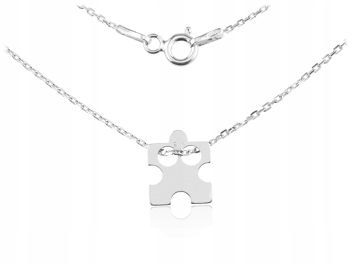 

Mini Celebrytka Puzzel Puzzelek Srebro Pr. 925
