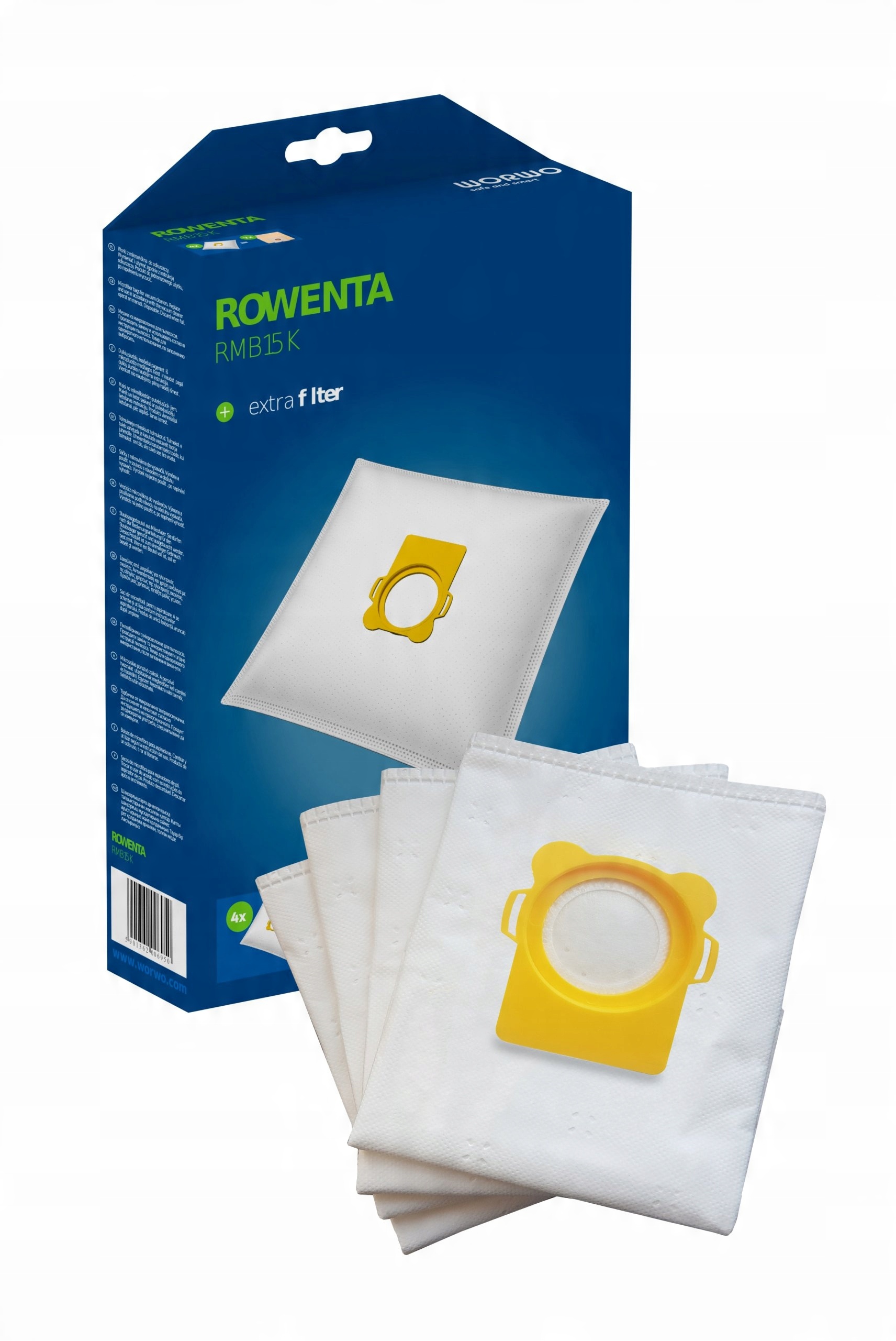

12x Worki Do Rowenta Ro 5221, Ro 5555, Ro 5661