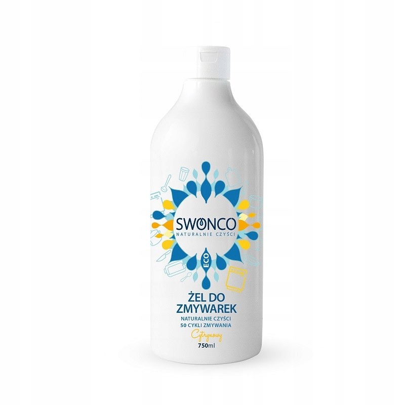 

Żel do zmywarek 750ml Swonco zapach cytrynowy