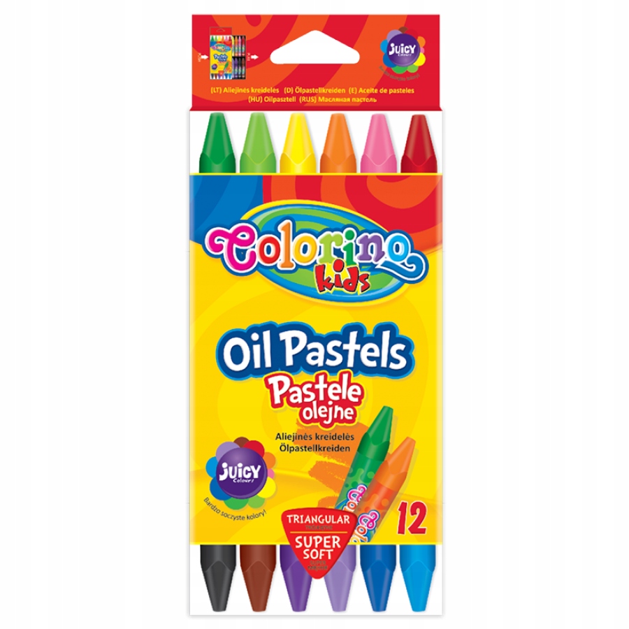 

Pastele olejne 12k trójkątne Colorino nr 2636